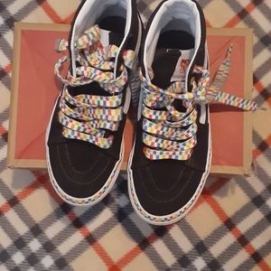 Vans rainbow size 1y
